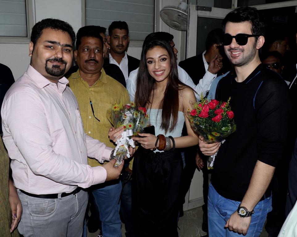 The Cast of the movie 'Pal Pal Dil Ke Paas' visited Sharda University on 16th September 2019