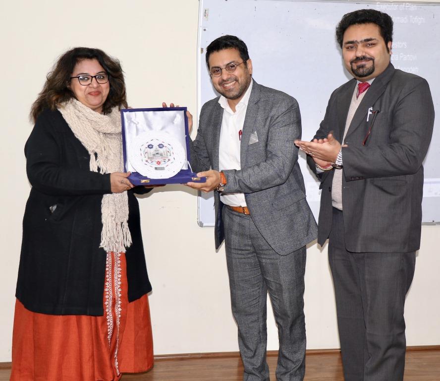 Interaction with Iranian Film Producer-Actor Mr Behrooz Chaihel on 14th January 2020