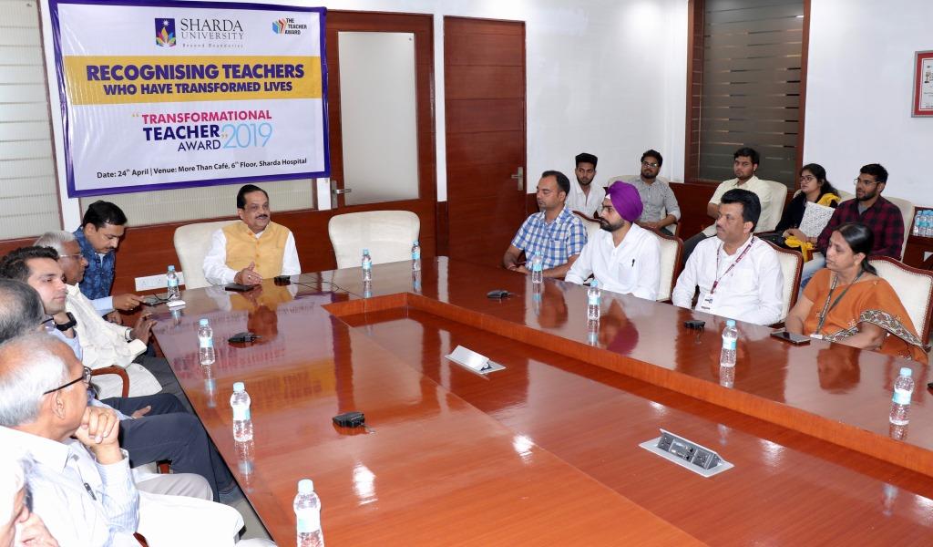 Transformational Teacher Award on 24th April 2019