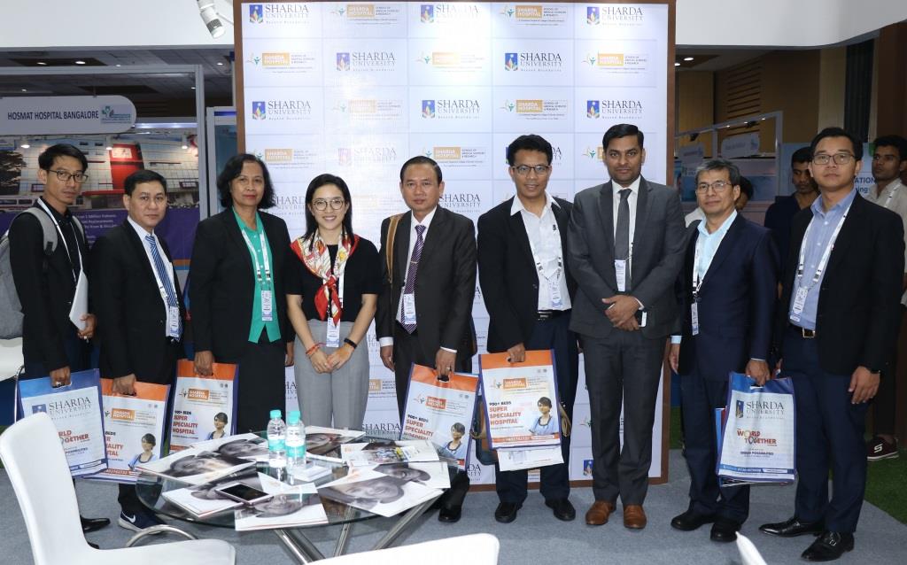 Sharda University at Advantage Healthcare India 2019