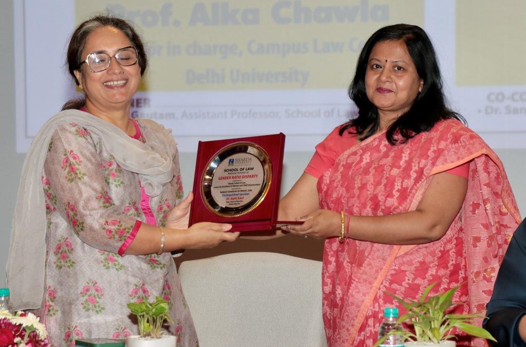 National Seminar on Gender Ratio Disparity organised by Sharda Universitys Law Schools on 29th March 2022