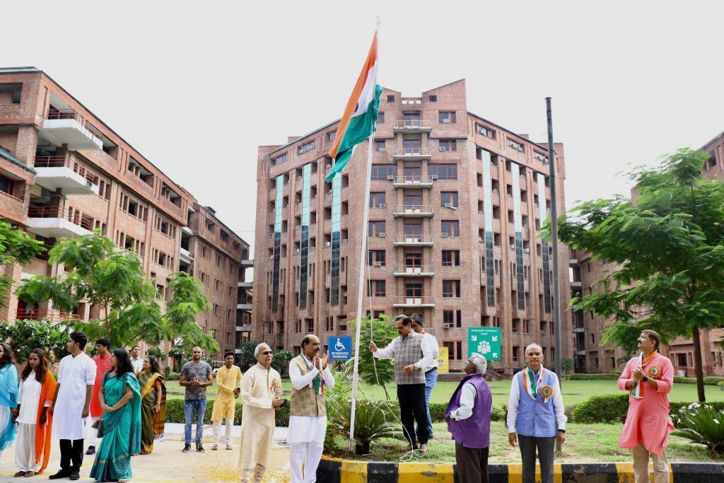 Independence Day Sharda University on 15 Aug 2019