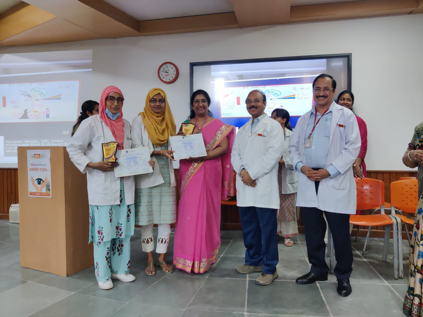 37th National Eye Donation Fortnight on 25th Aug to 8 Sept. 2022