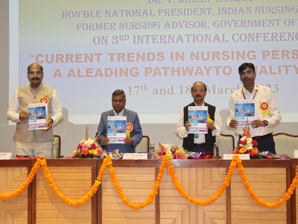 3rd International conference on the theme “Current Trends in Nursing Perspectives: A Leading Pathway  to Quality Care” on 17th & 18th March, 2023
