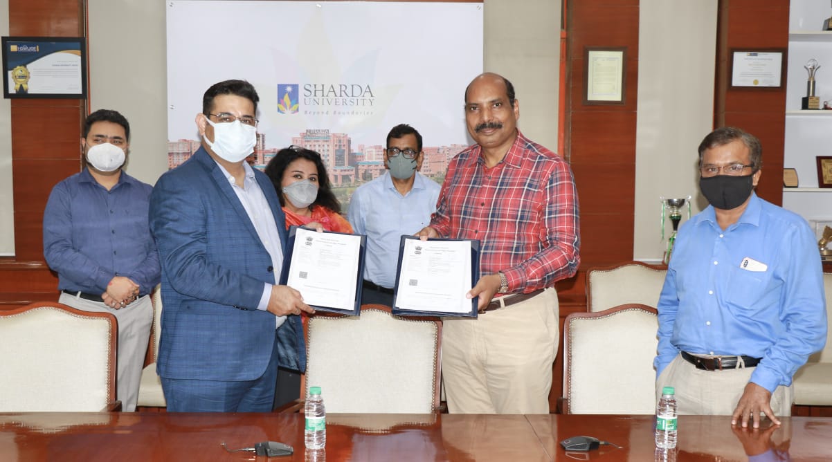 School of Media, Film and Entertainment, signs a MoU with MESC on 13th July 2021