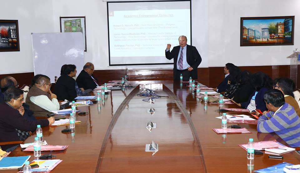 FDP on Entrepreneurship by Dr Robert D.Hisrich, Professor International Marketing and Associate Dean, College of Business.