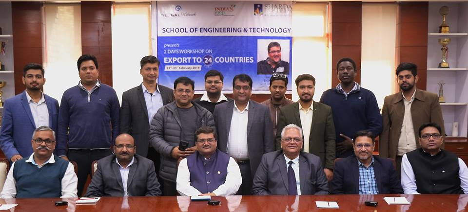 Two day workshop on “Export to 24 Countries” in collaboration with Indian Roots Trust.