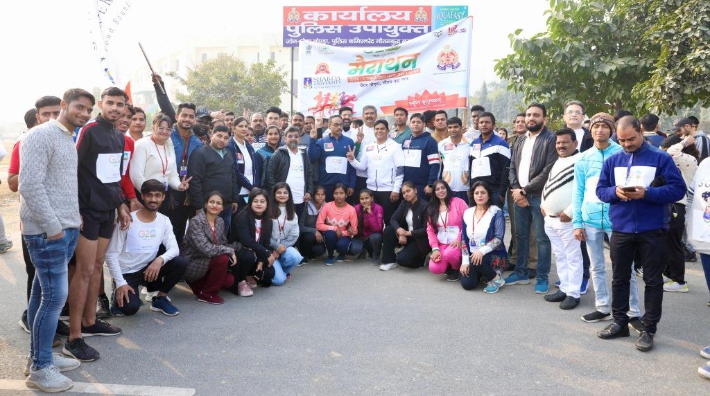 Walkathon for G-20 Showed enthusiasm, echoed slogans of Bharat Mata Ki Jai