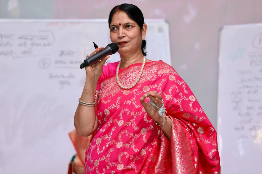 Motivational Session by Raj Didi – "आजीवनखुशरहनेकामंत्र" at Sharda University