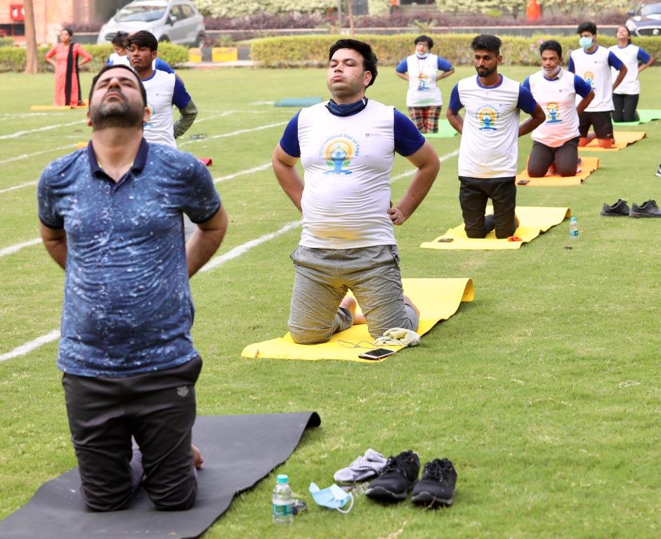 International day of yoga on 21st&nbsp;June 2021
