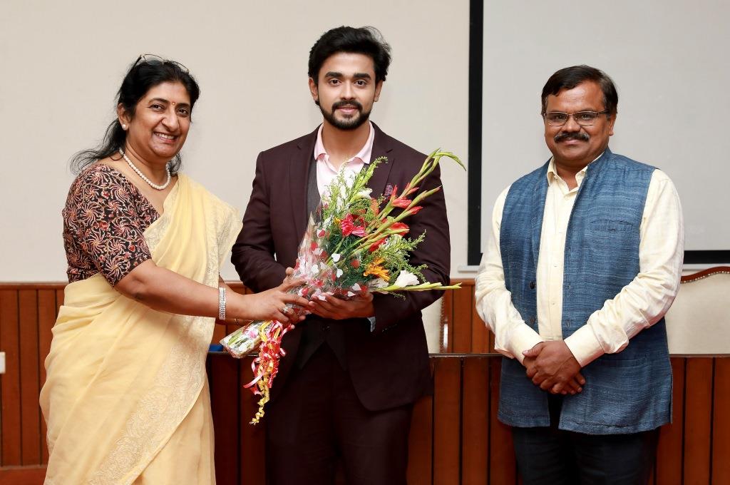 Sharda University student makes his debut Tamil super hit &ldquo;AkasaVeedhilo&rdquo;