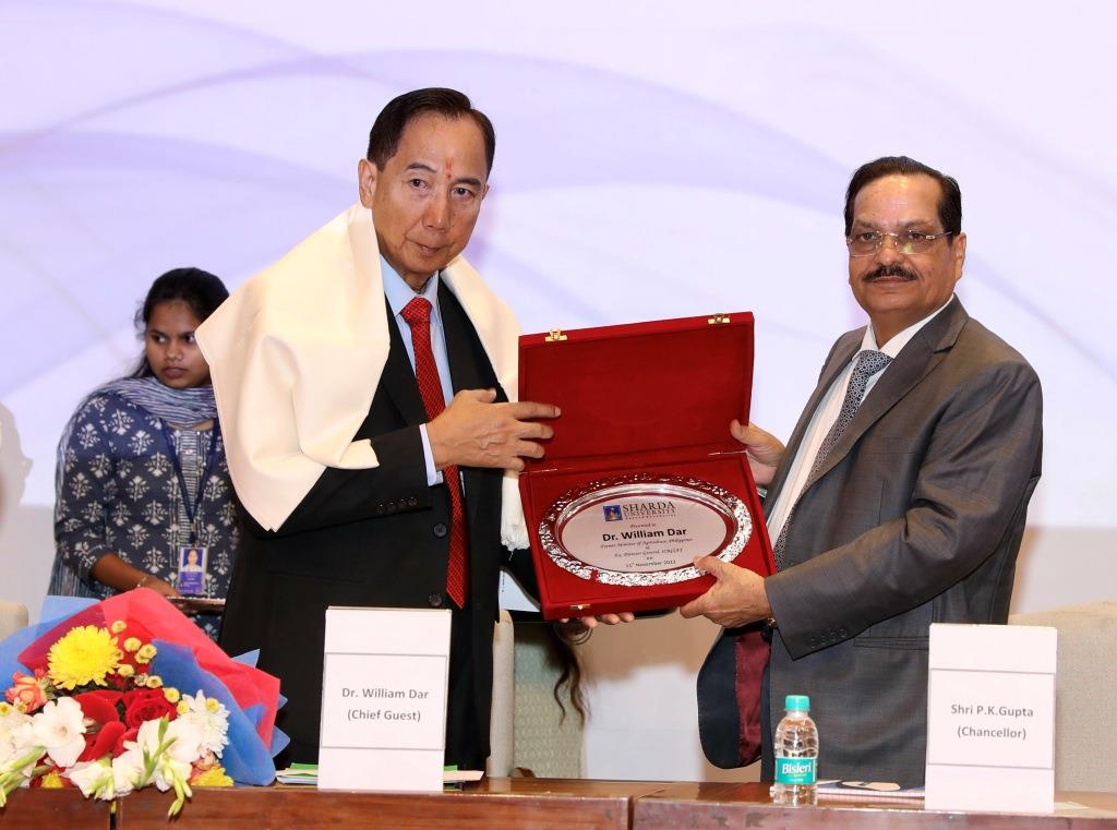 Felicitation of Dr. William Dar, Former Minister of Agriculture and Ex Director, ICRISAT and Special Lecture on 11th November 2022