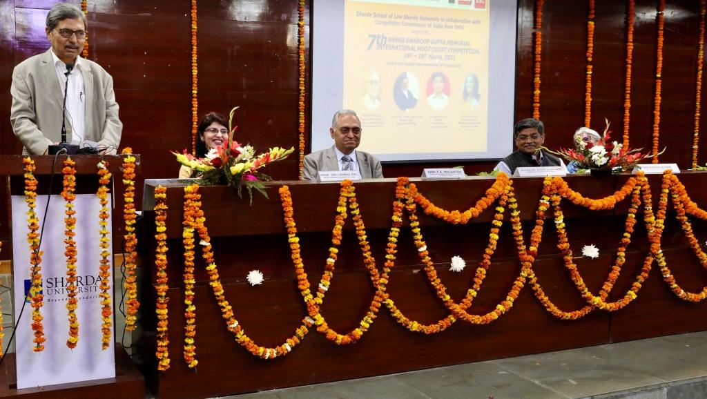 7th Anand Swaroop Gupta Memorial International Moot Court Competition at Sharda University.