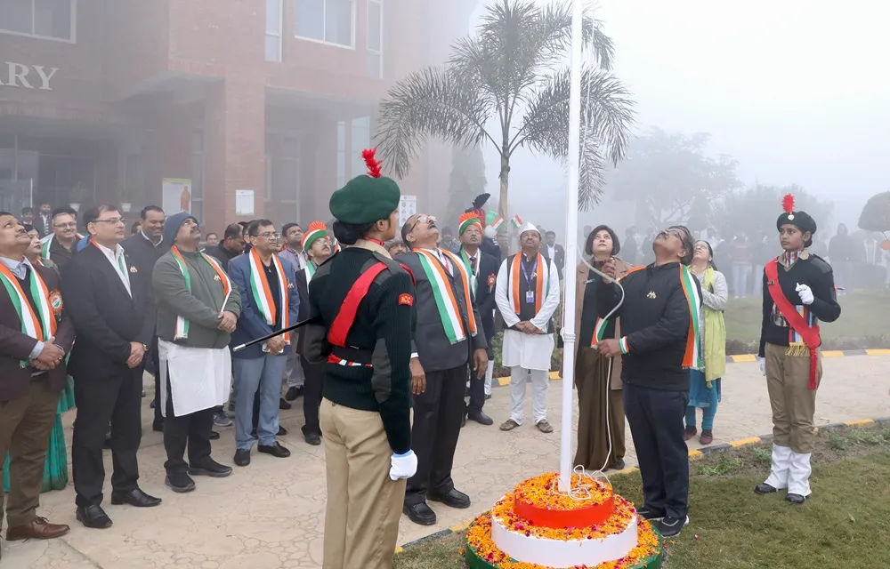 75th Republic Day celebrations in Sharda University