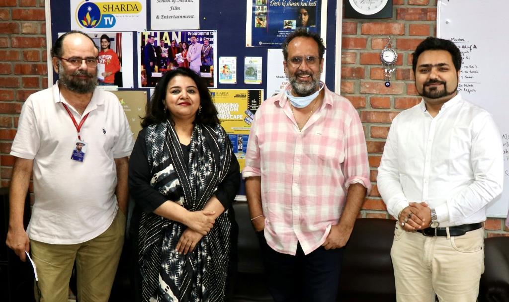 Visit of eminent film-maker Mr. Aanand L. Rai to SMFE on 13th October