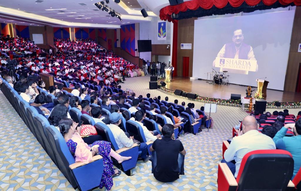 Sharda University organized Orientation Programme  for Fresh Batch 2022-23