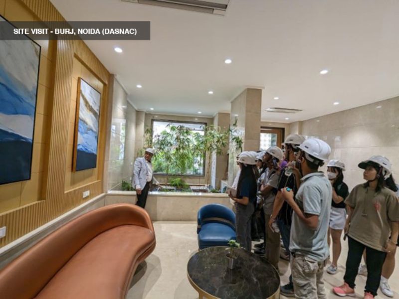 Visit to DASNACs Group Housing Project “Burj Noida”, Noida