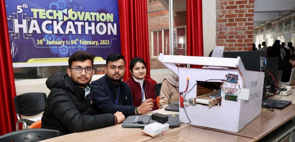 5th Technovation Hackathon at Sharda University