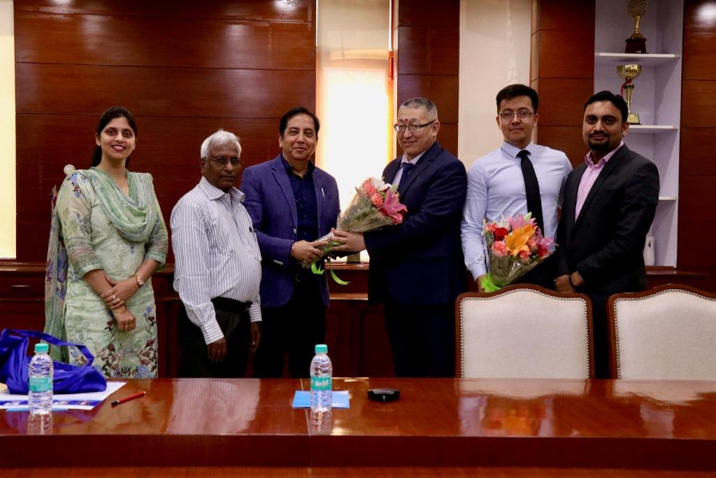 Delegates from Kyrgyzstan visted Sharda University on 1st April 2019
