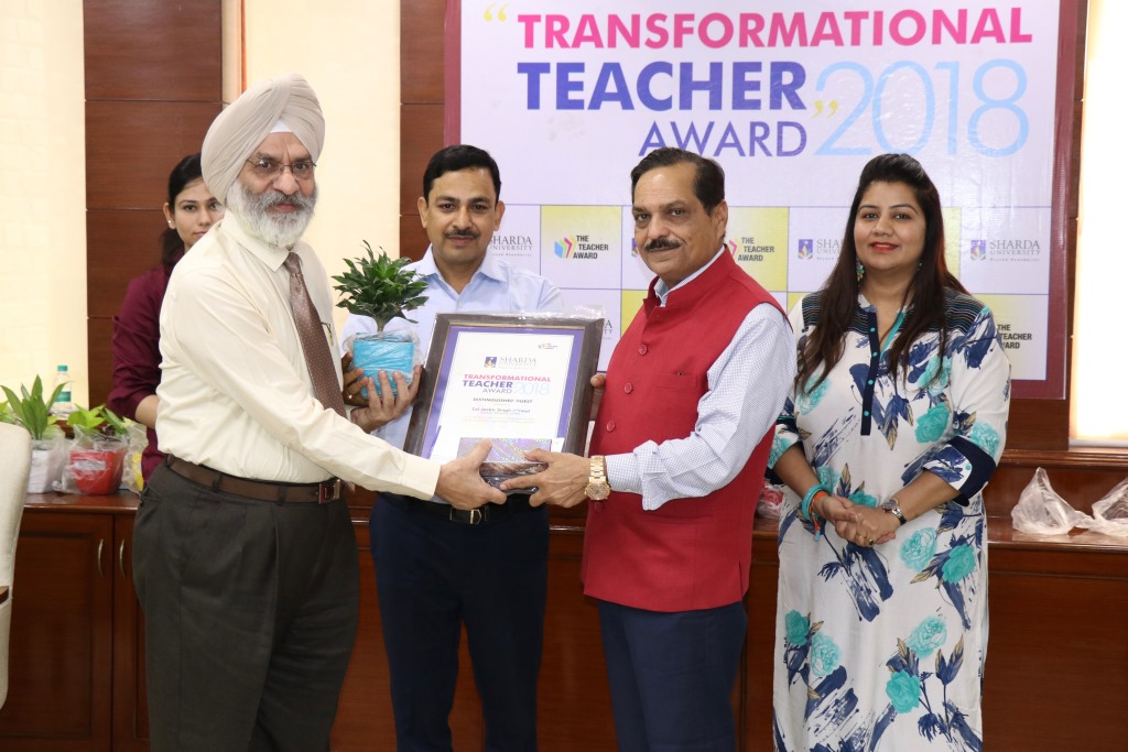 Transformation Teacher Award 2018 on 21st April 2018